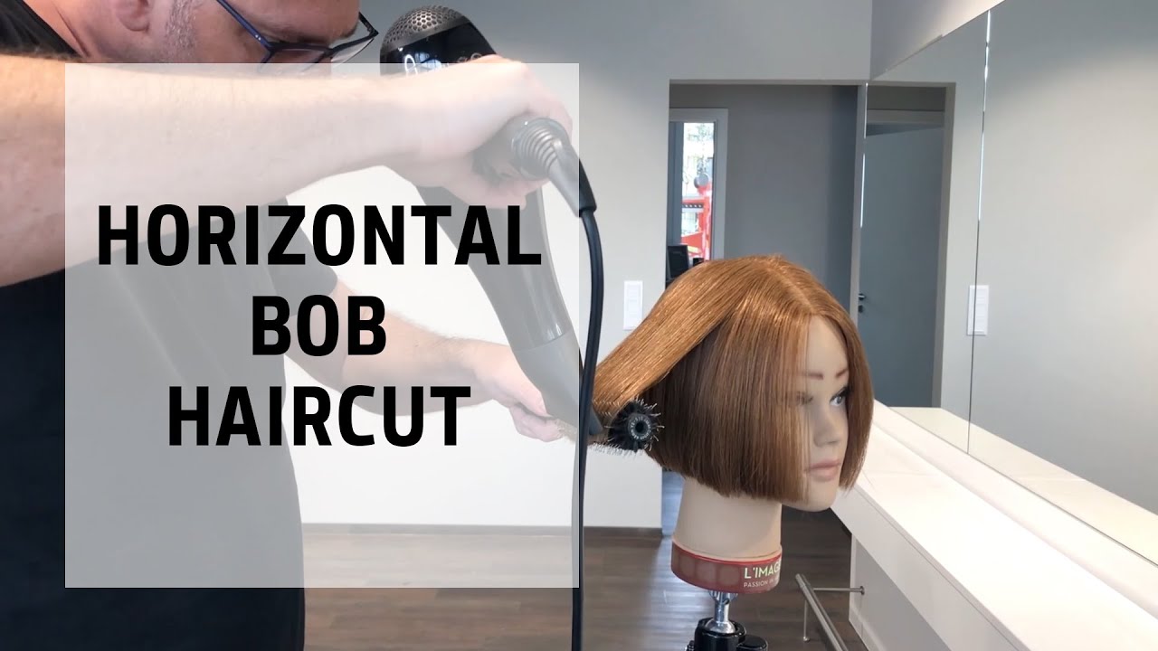 Classic Horizontal Bob Haircut Tutorial | #creativityneverstops | Goldwell Education Plus