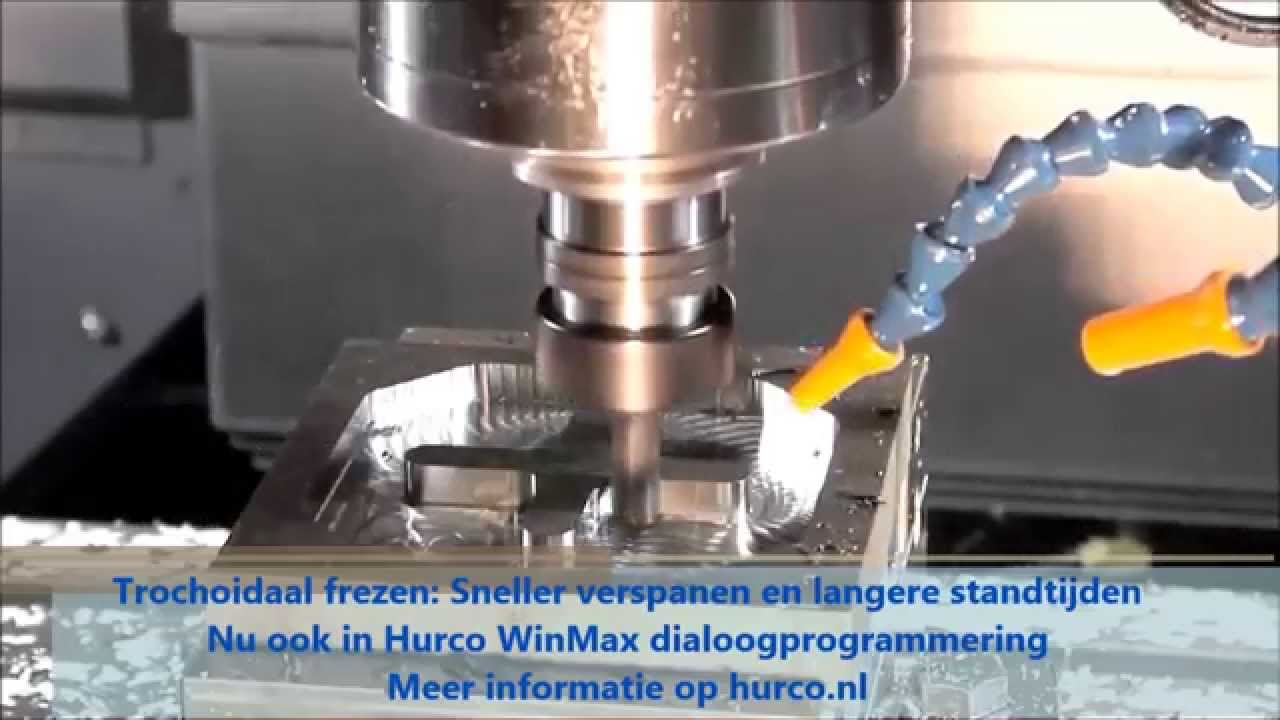 Hurco “Adaptipath”. Trochoïdaal frezen in dialoog