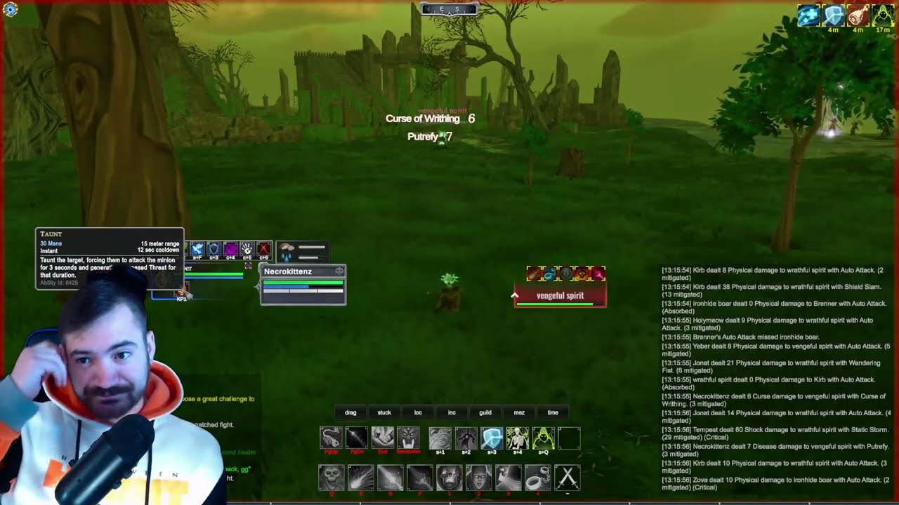 Pantheon Gameplay Necro Solo