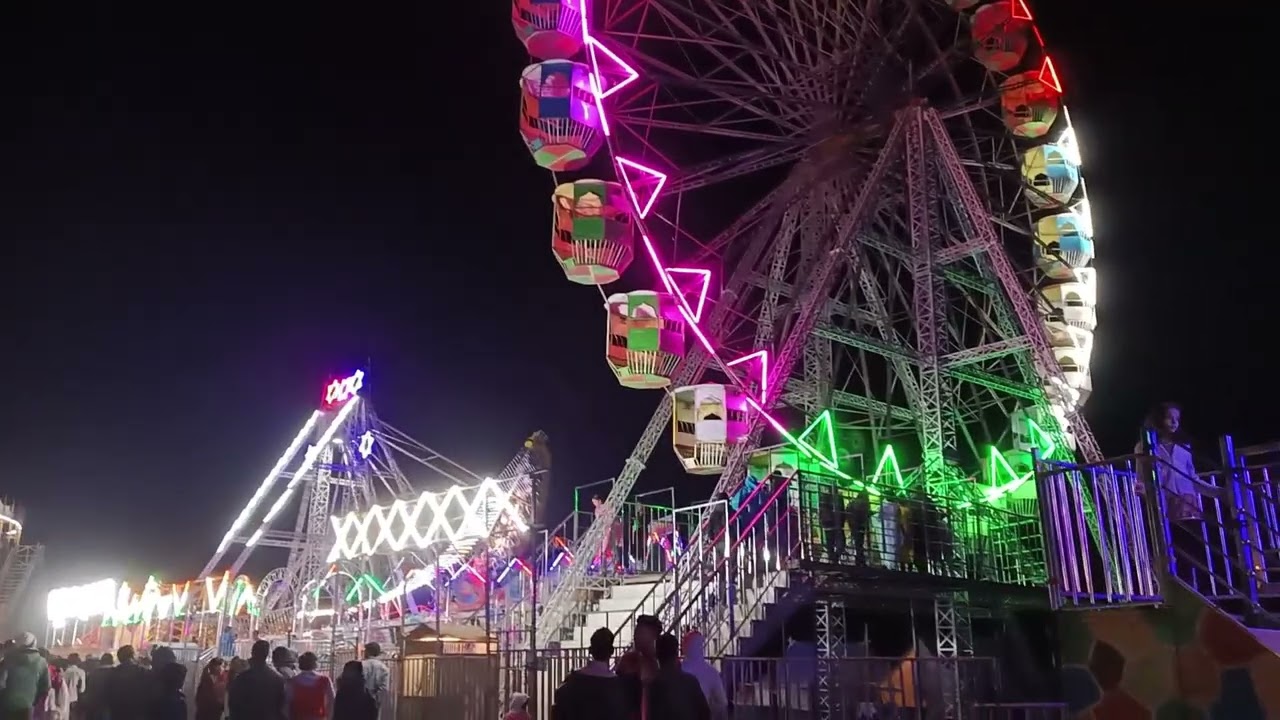 Amarkot chale mela dekhna veer ji logon ke😁 sath meine #mela #amarkot #bhagavadgita #fullmasti #vlog