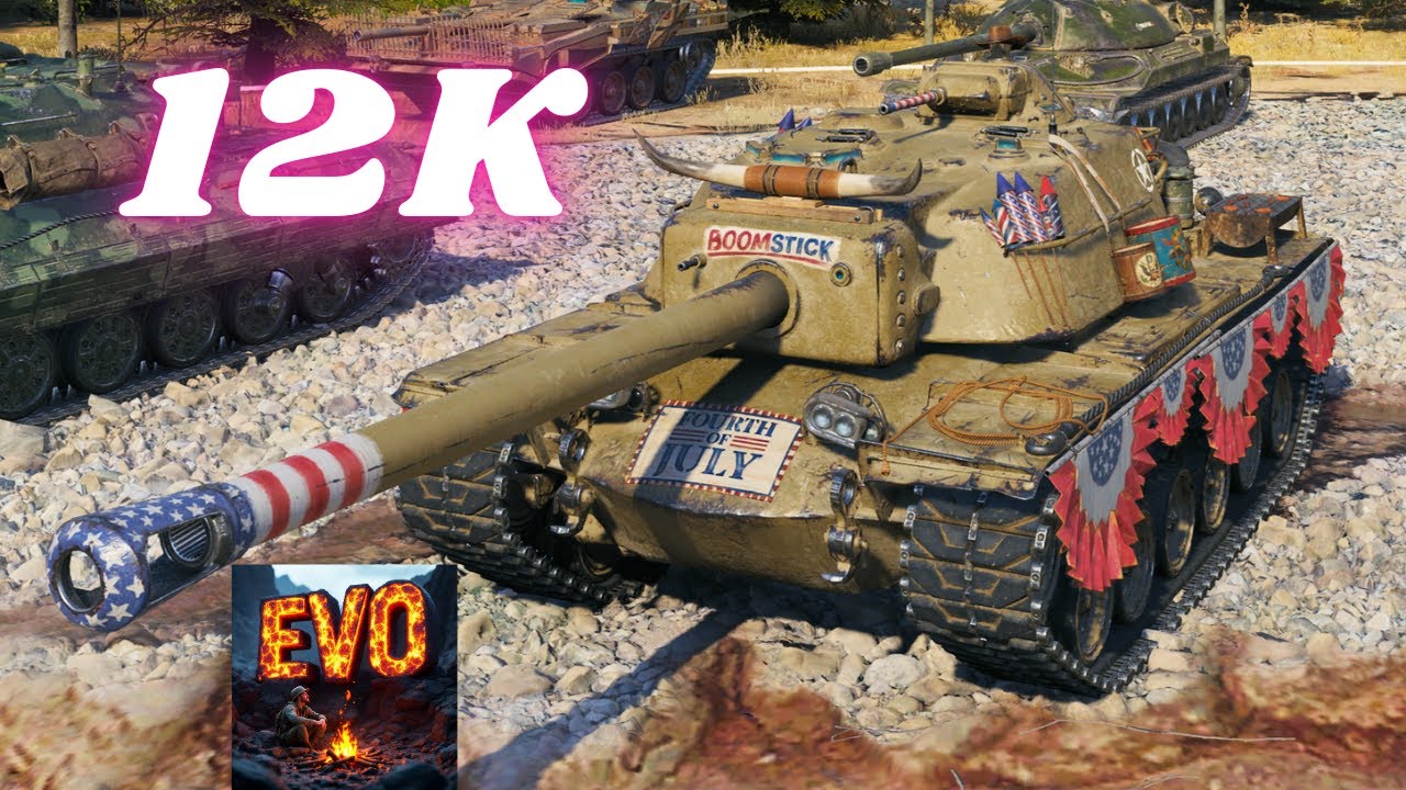 T110E4 - 12K Damage 5 Kills & T110E4 - 8.5K Dmg 11 Kills World of Tanks | WoT