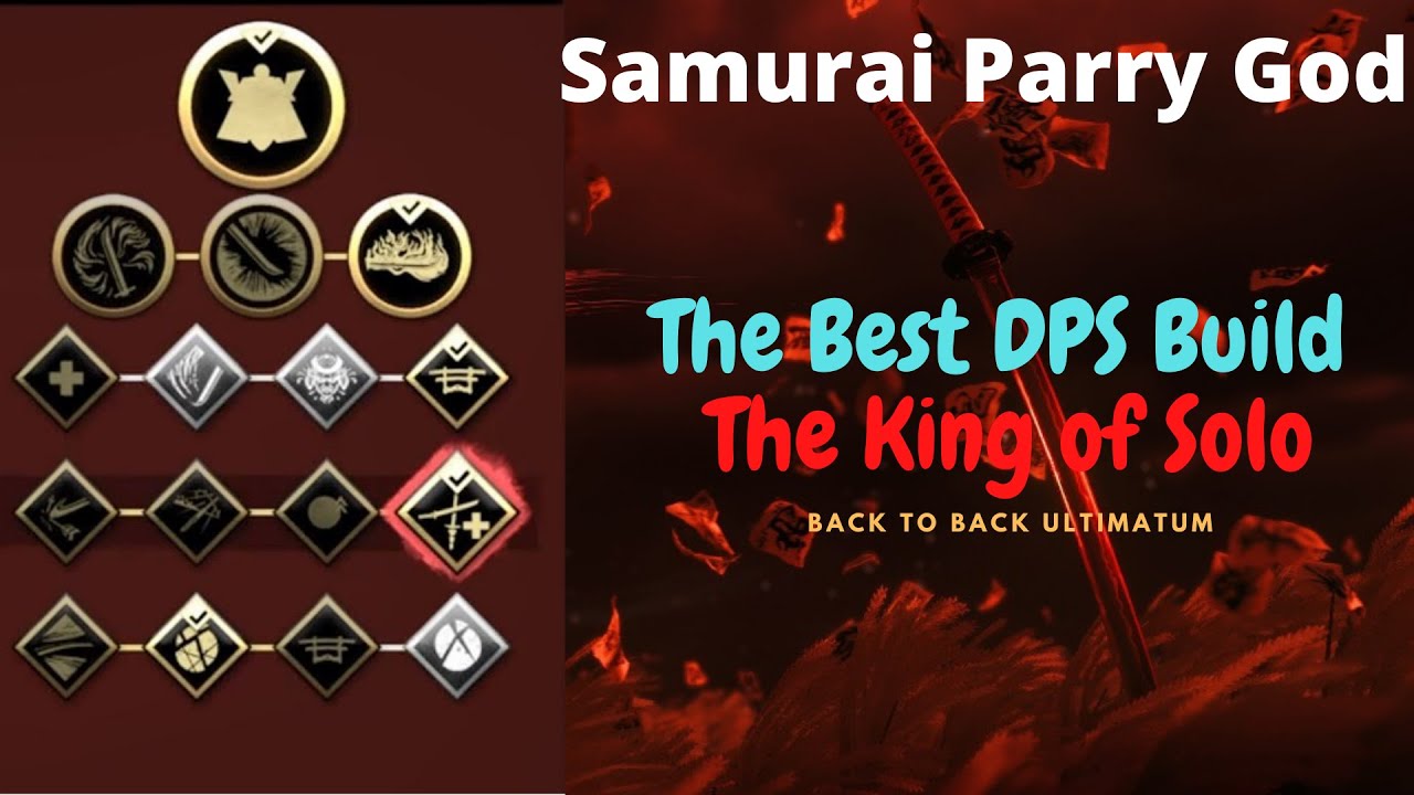 Ghost of Tsushima Legends Best Samurai Build: Parry God Build: Solo King for OYO, RIVALS, Nightmare