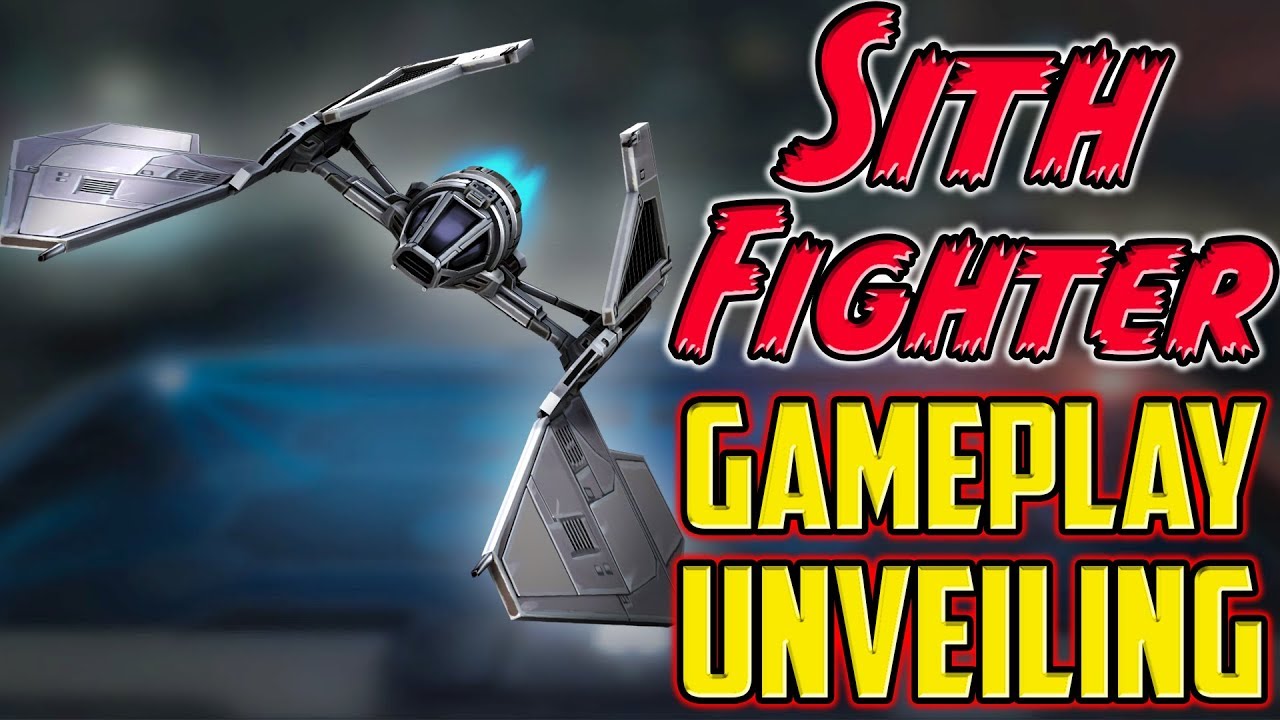 Sith Fighter Gameplay Unveiling! Sith Capital Ship Incoming? | Star Wars: Galaxy of Heroes