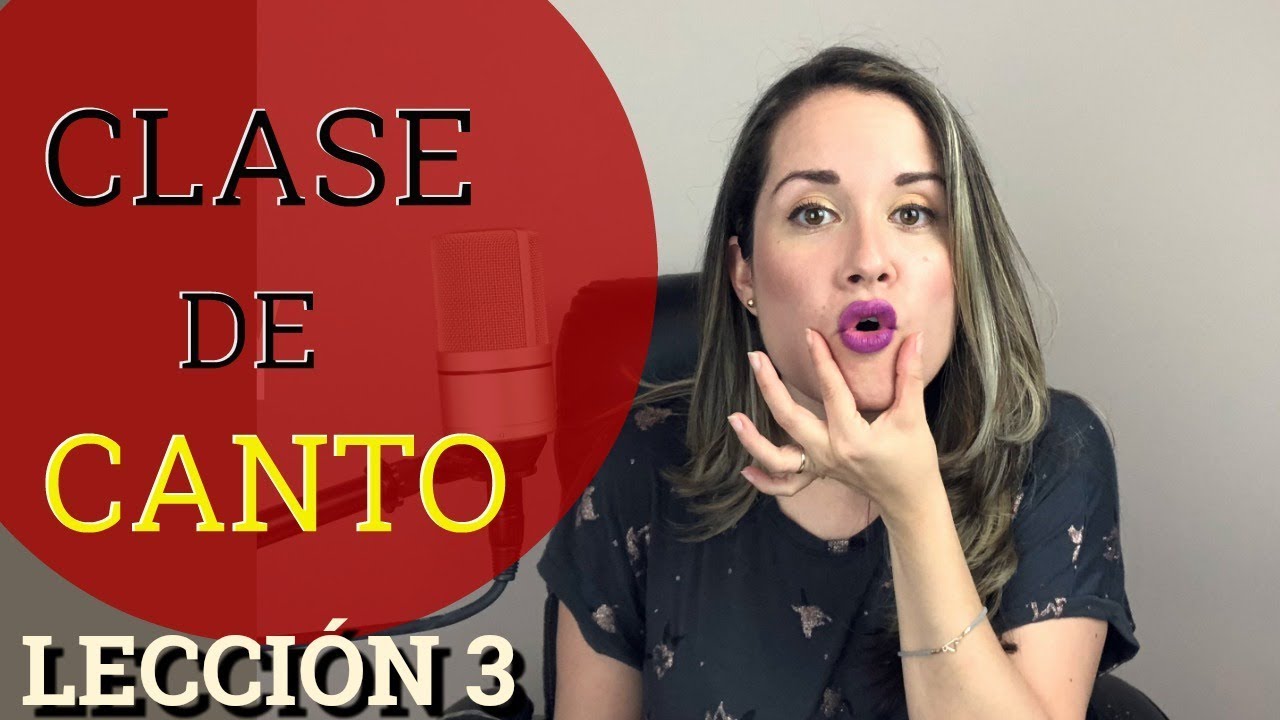 Clases de Canto 3 | Cómo cantar Bien | Ejercicios de Vocalización  Parte 3/3