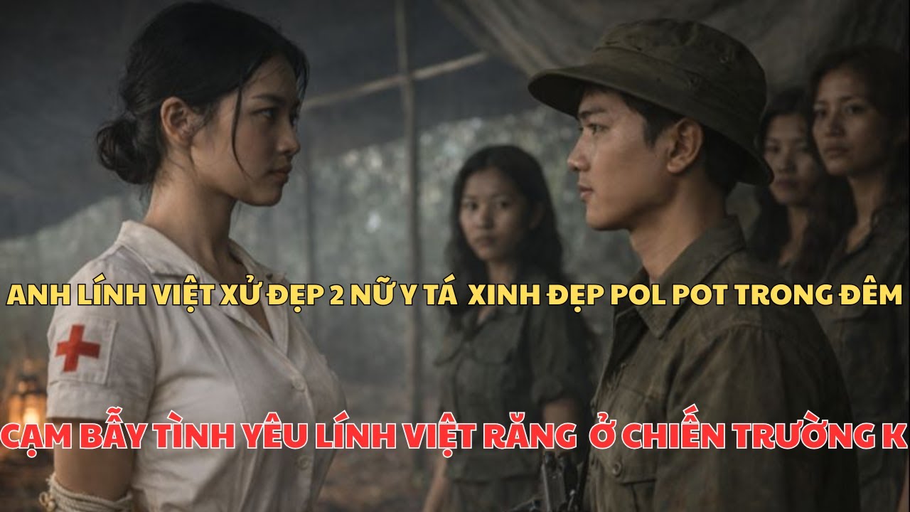 Chiến Trường K : Xử Đẹp 2 Nữ Y Tá Xinh Đẹp Pol Pot Trong Đêm - Cạm Bẫy Tình Yêu Lính Việt Răng Ra