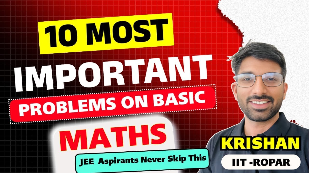 Most Important Basic Math Problem for JEE Aspirants #jee #basicmaths #iitjee #maths