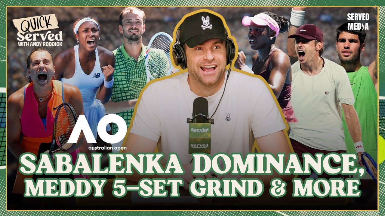 AUSTRALIAN OPEN 2026 DAY 6: Sabalenka's Tiebreak Streak, Medvedev 5-Set Grind, & More