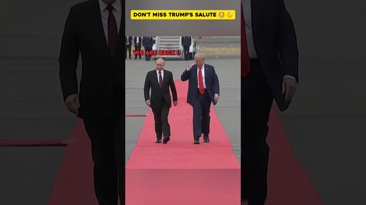 ⚡Trump&ndash;Putin Alaska Meeting 🤯 | Shocking Visuals!