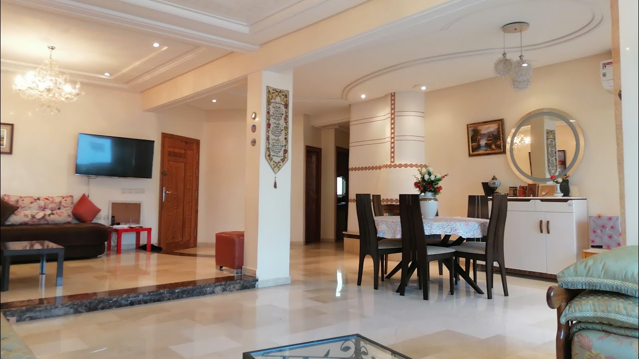 شقة ممتازة للبيع بالأثاث أو بدونه بفاس حي بدر بواجهتين بموقع رائع Appartement à vendre à fès
