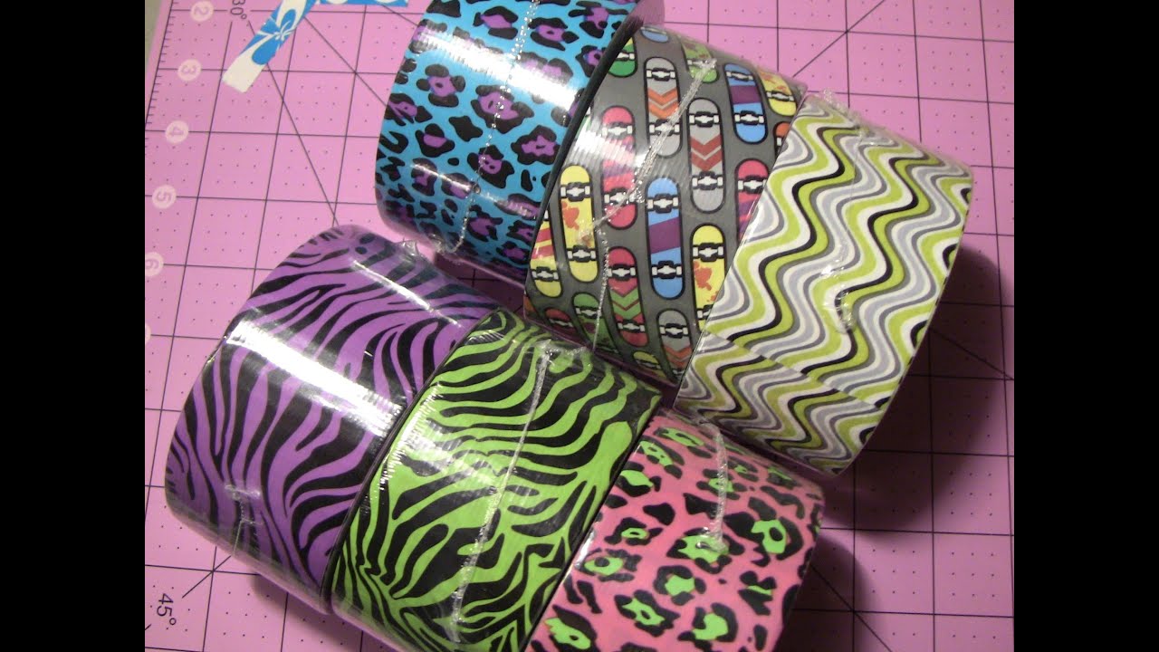 6 new Duck tapes from Duck brand!