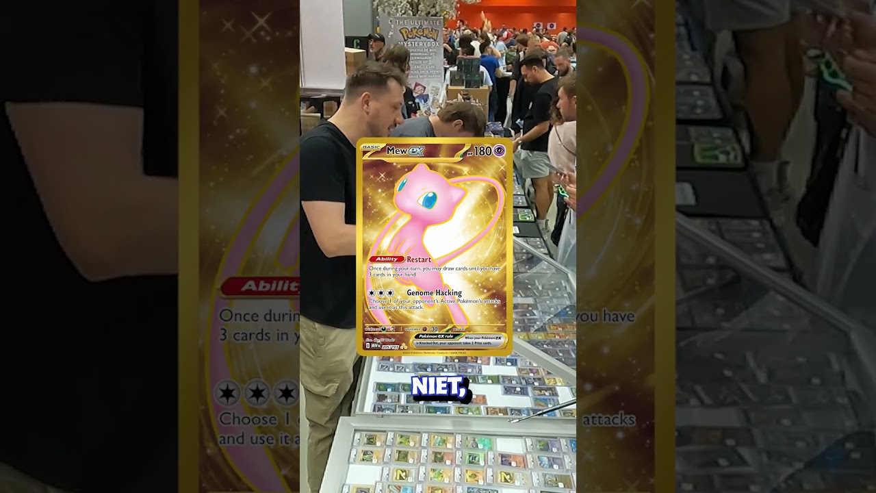 Jongen KRIJGT de GOUDE MEW kaart voor &euro;15! (VENDOR POV)