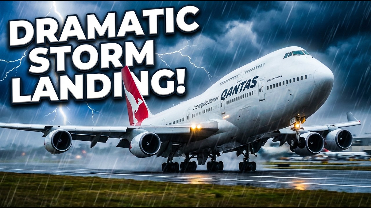 SOBREVIVIMOS al Aterrizaje DRAMATICO en Tormenta - 180