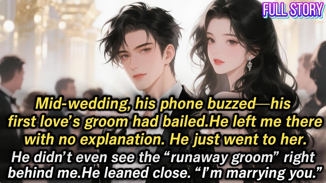 Mid-wedding,his phone buzzed—his first love’s groom had bailed.He left me there with no explanation…