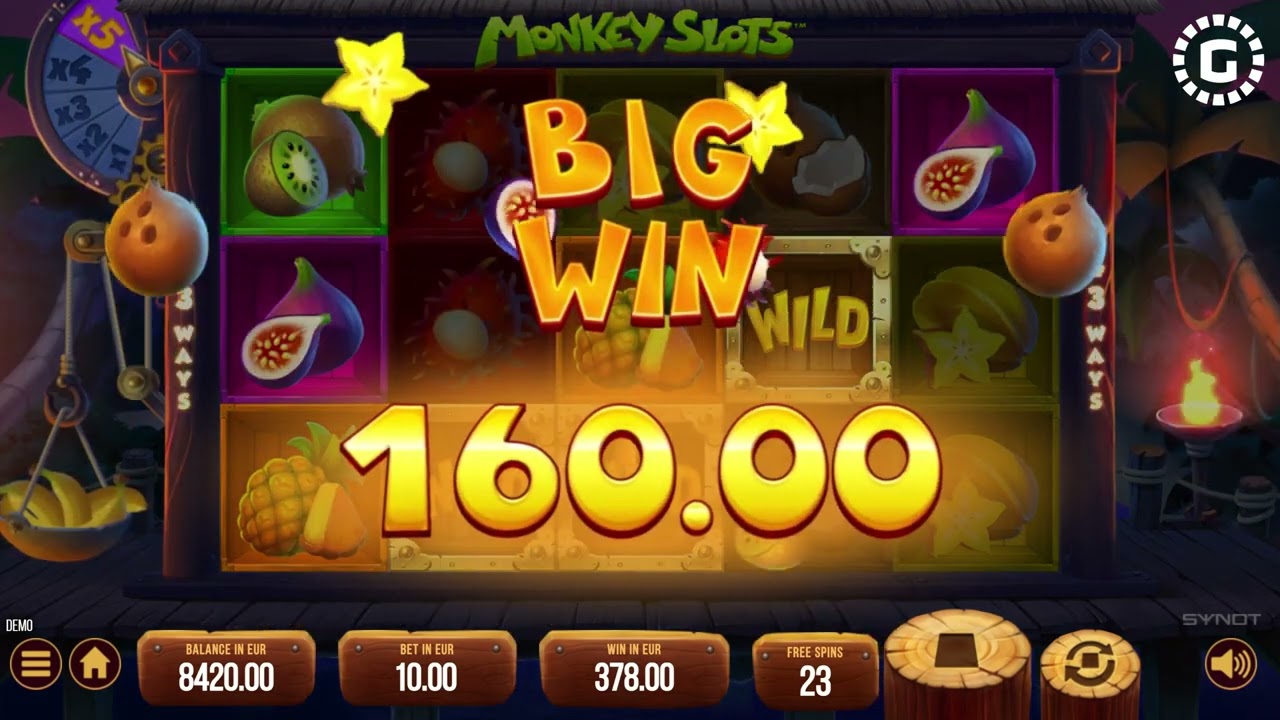 Monkey Slots by Synot Slot Features | GamblerID