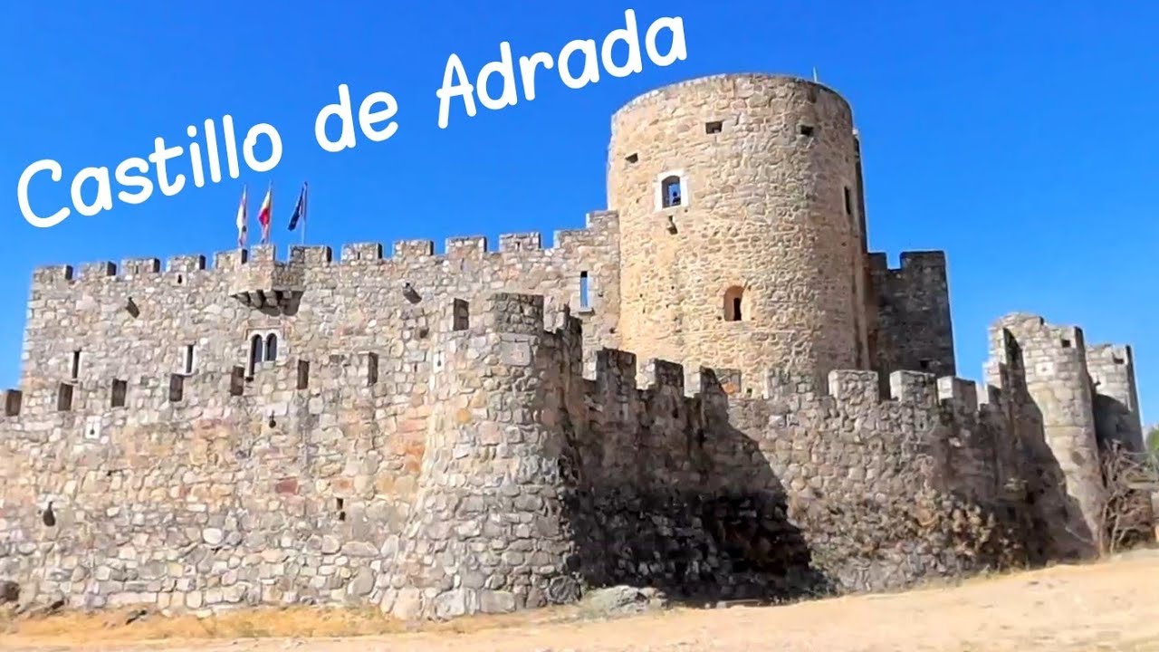 360º ADRADA Y SU CASTILLO EN 4K