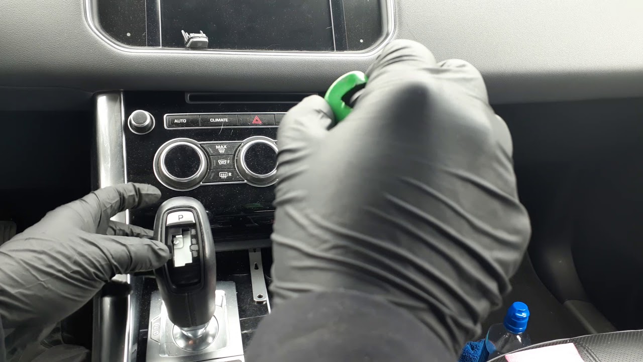 2014 Land Rover shifter problem la palance de cambio no funciona