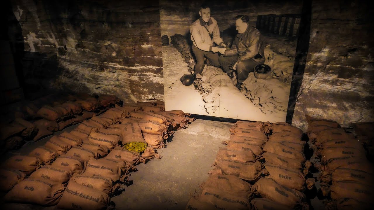 Die Schatzgüter der Nationalsozialisten im Bergwerk Merkers