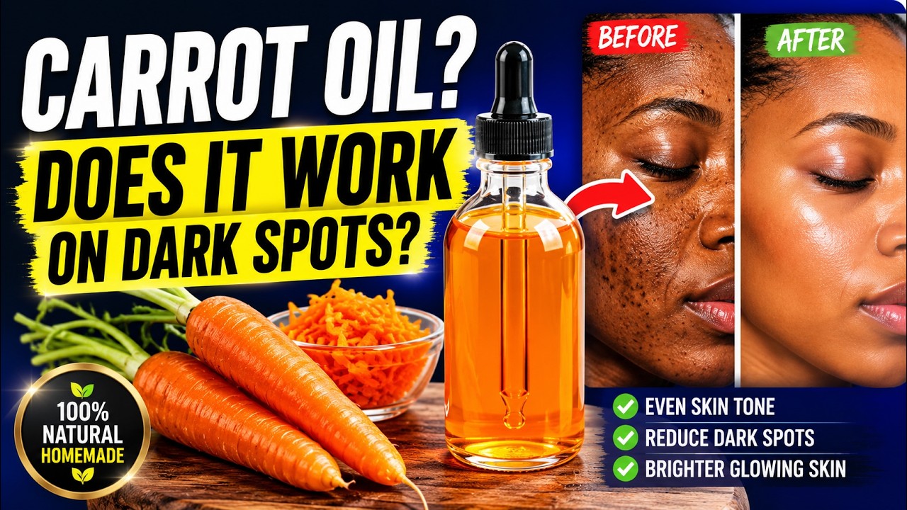 Best way to make Carrot Oil at home| for even-toned Brighter & Growing Skin100% Natural