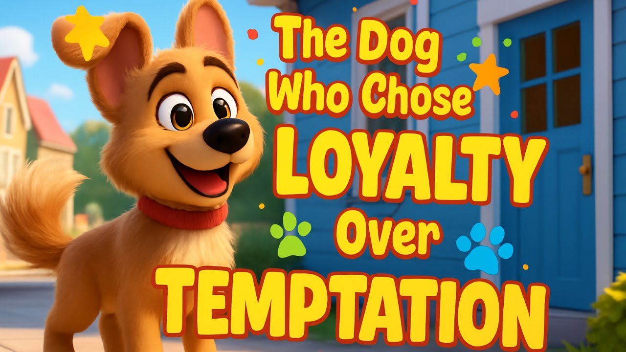 He Almost Ran Away for Food… But This Dog’s Choice Will Melt Your Heart | Kids Moral Story