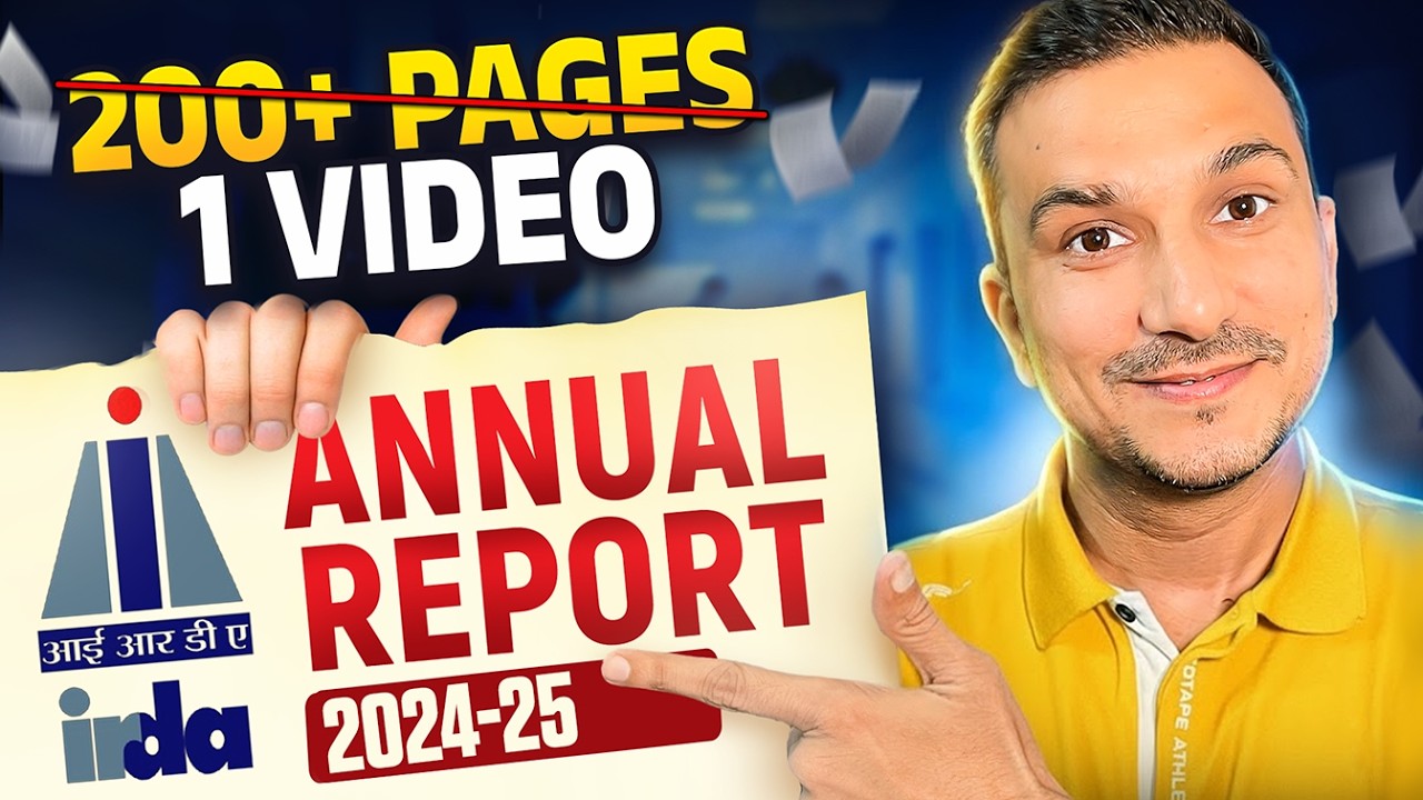 I Read the Entire IRDAI Annual Report &mdash; Here&rsquo;s What Actually Matters!