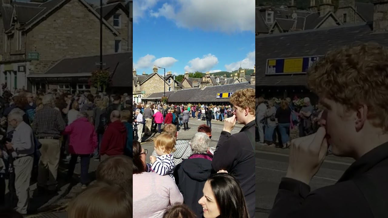 Pitlochry Highland Games Parade 2016