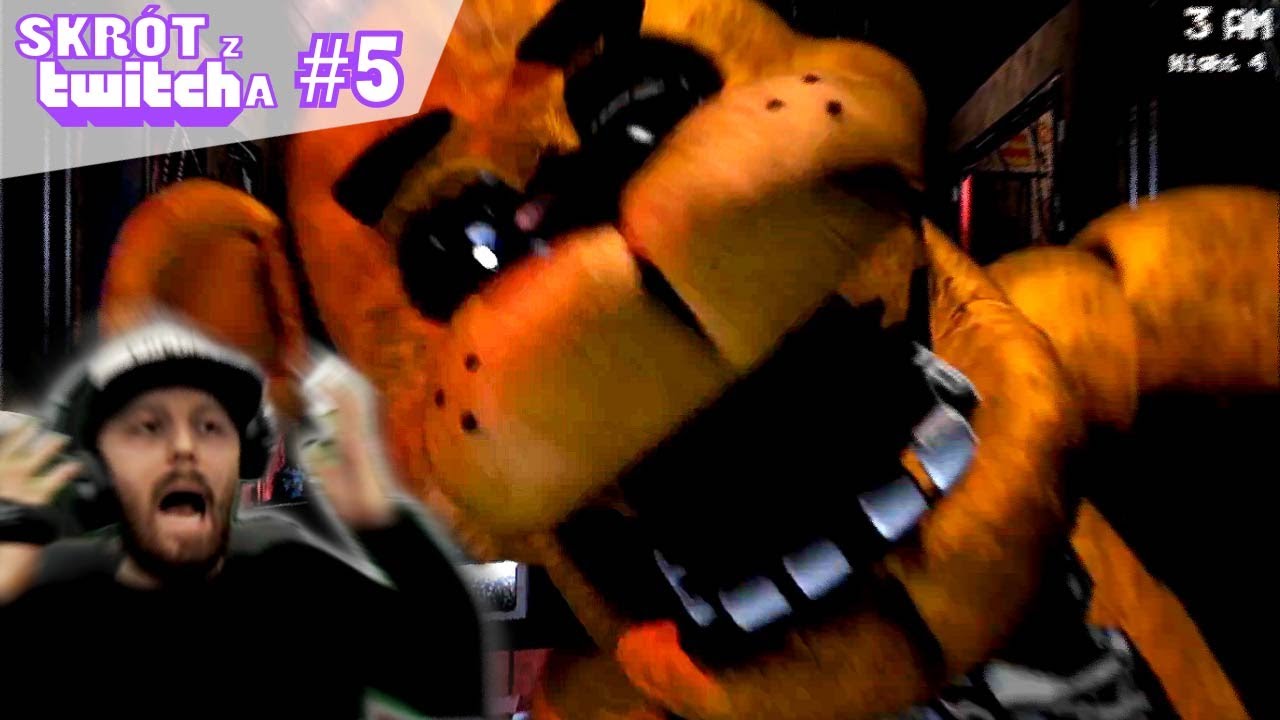 Pięć Nocy u Fryderyka | Skrót z Twitcha #5
