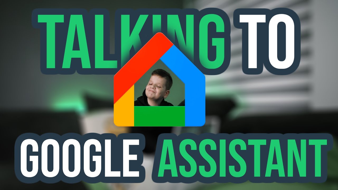 Talking to Google Assistant via Google Nest Hub Max