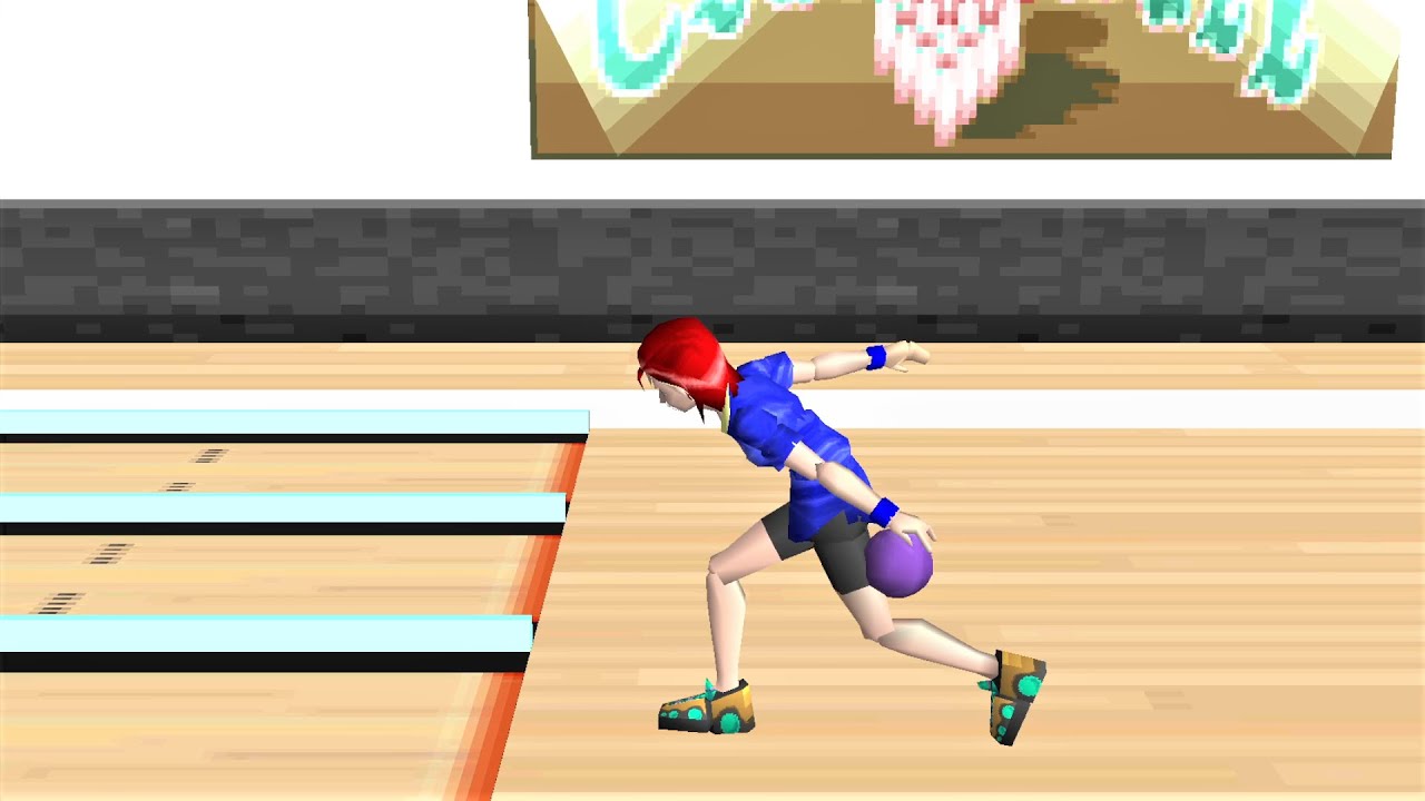 Waku Waku Bowling (1998) Sony PlayStation Gameplay in HD (Beetle PSX HW)