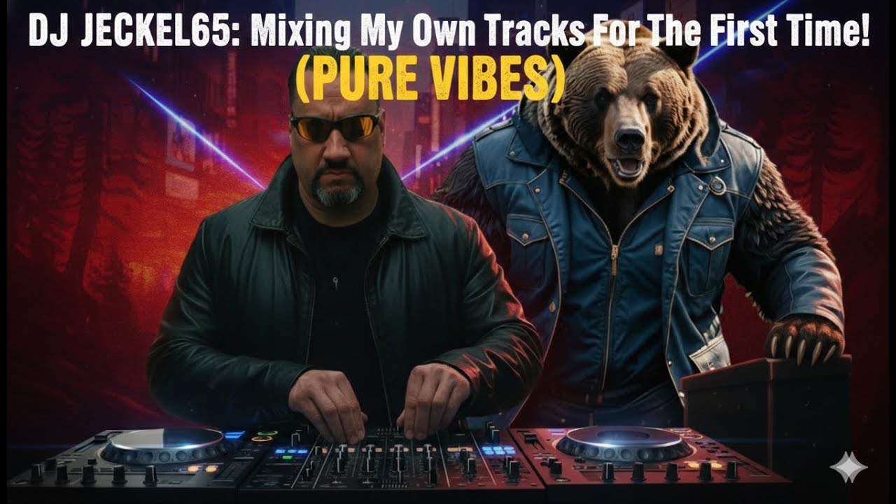 DJ JECKEL65 Mixing My Own Tracks For The First Time! PURE VIBES