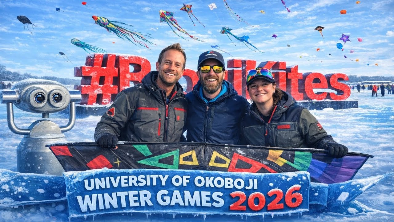 #bojikites University of Okoboji Winter Games 2026