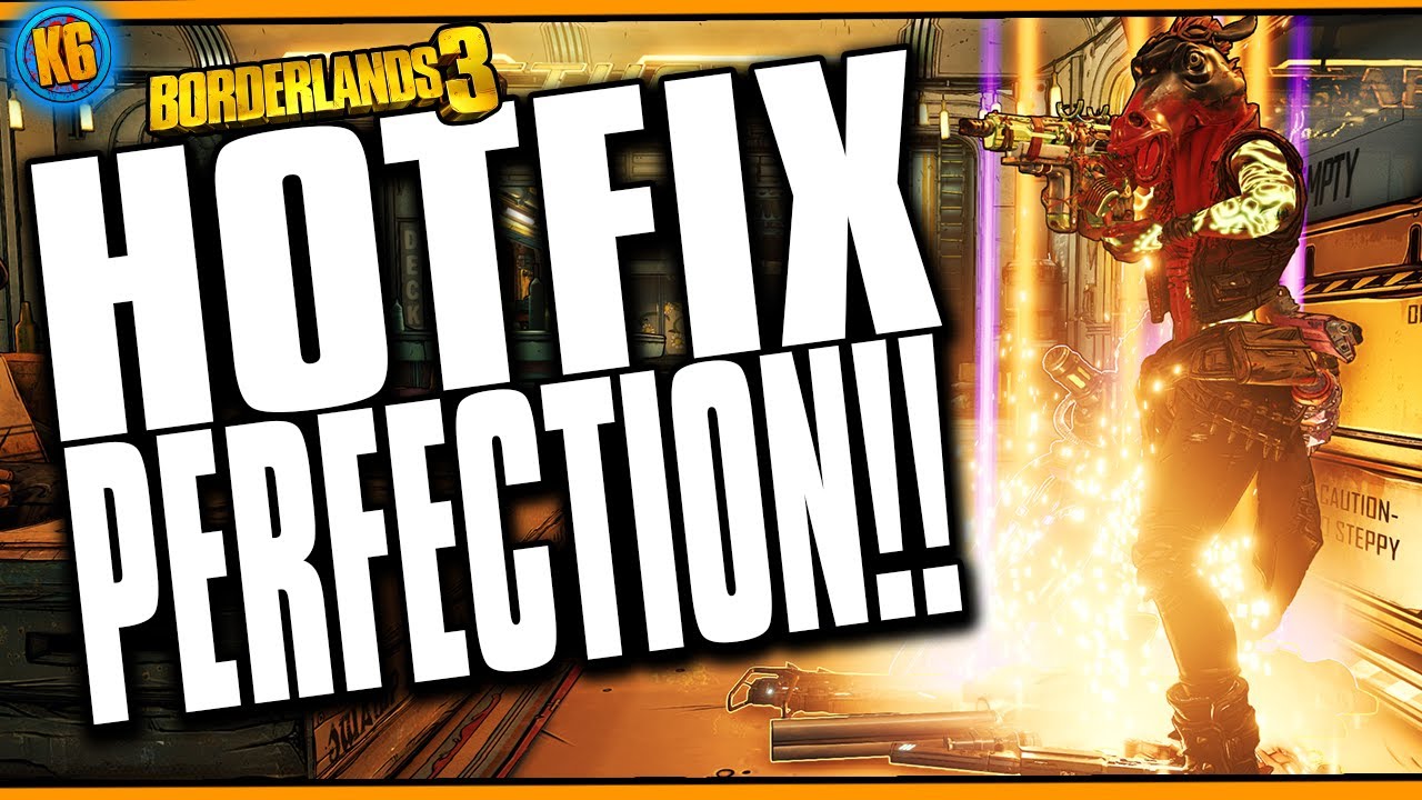 THEY DID IT!!! - HOTFIX NOTES - January 30, 2020 [Borderlands 3]