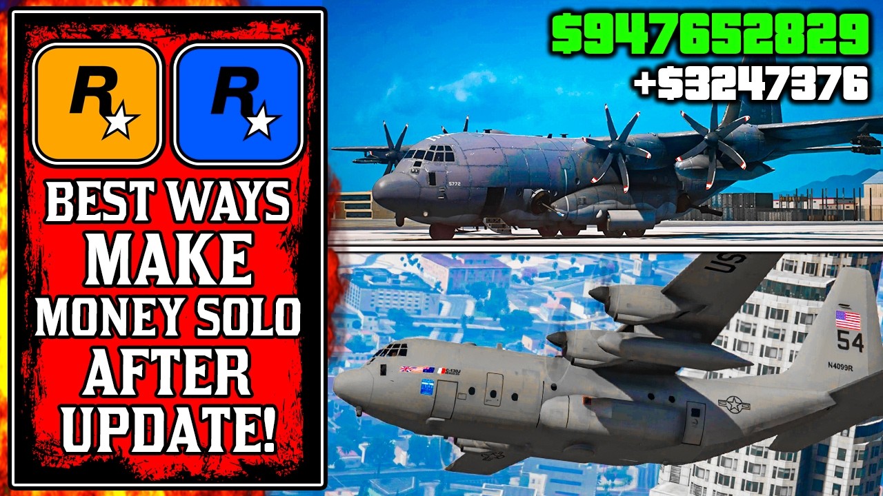 THIS IS A GOLDMINE! BEST WAYS To Make Millions SOLO After UPDATE in GTA Online! (GTA5 Fast Money)