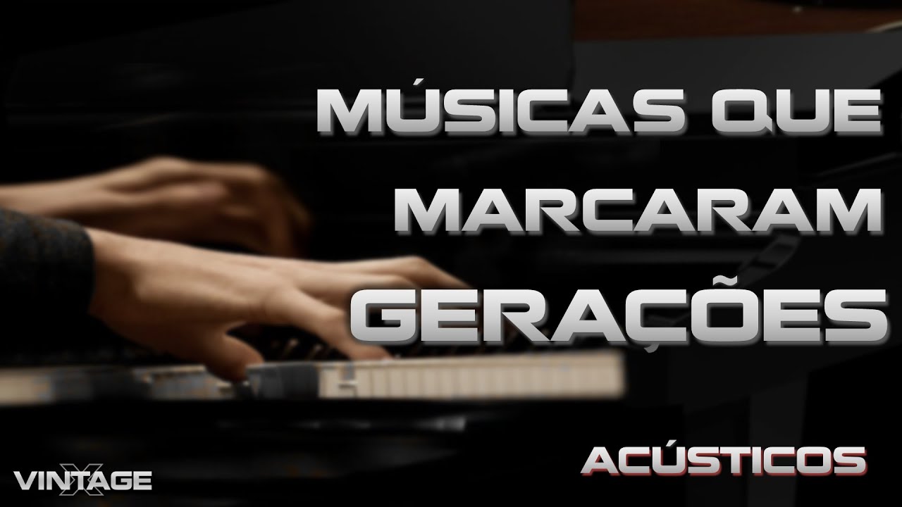 MÚSICAS QUE MARCARAM II - ACÚSTICOS - Vintage X #kontakt #vintagex
