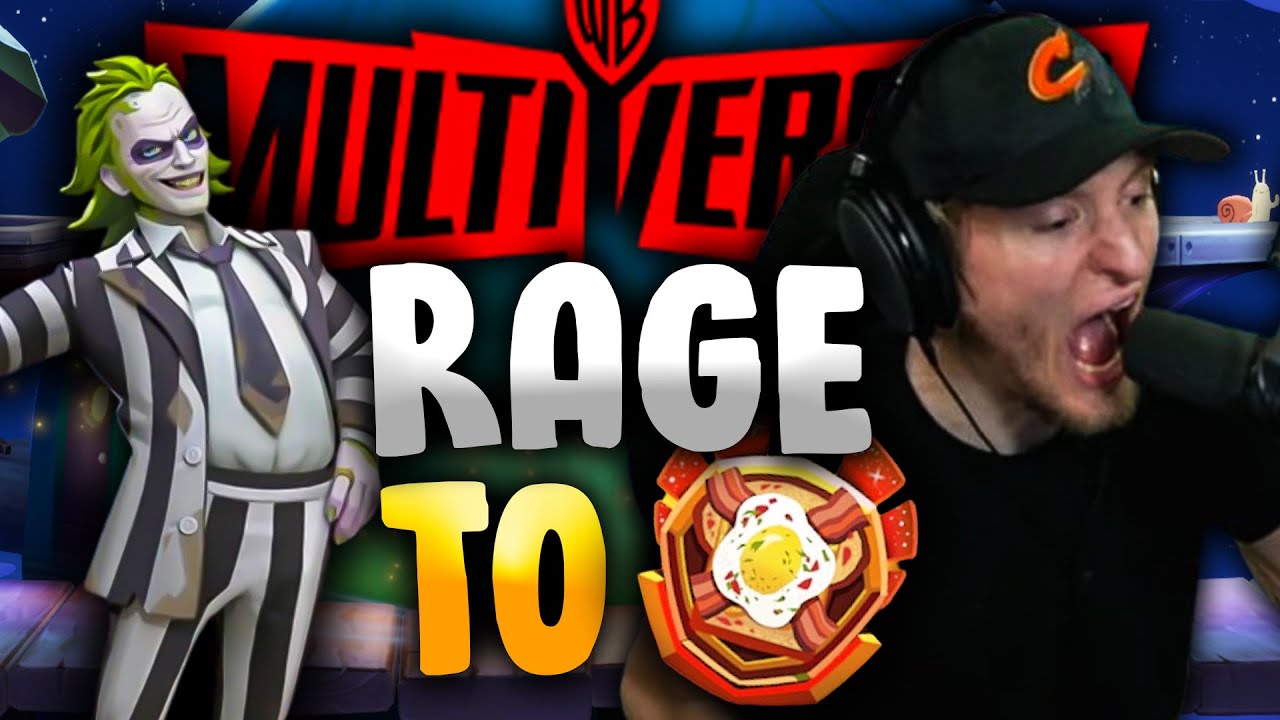 I'M NEVER GETTING GRAND MASTER IN MULTIVERSUS (Rage Highlights)