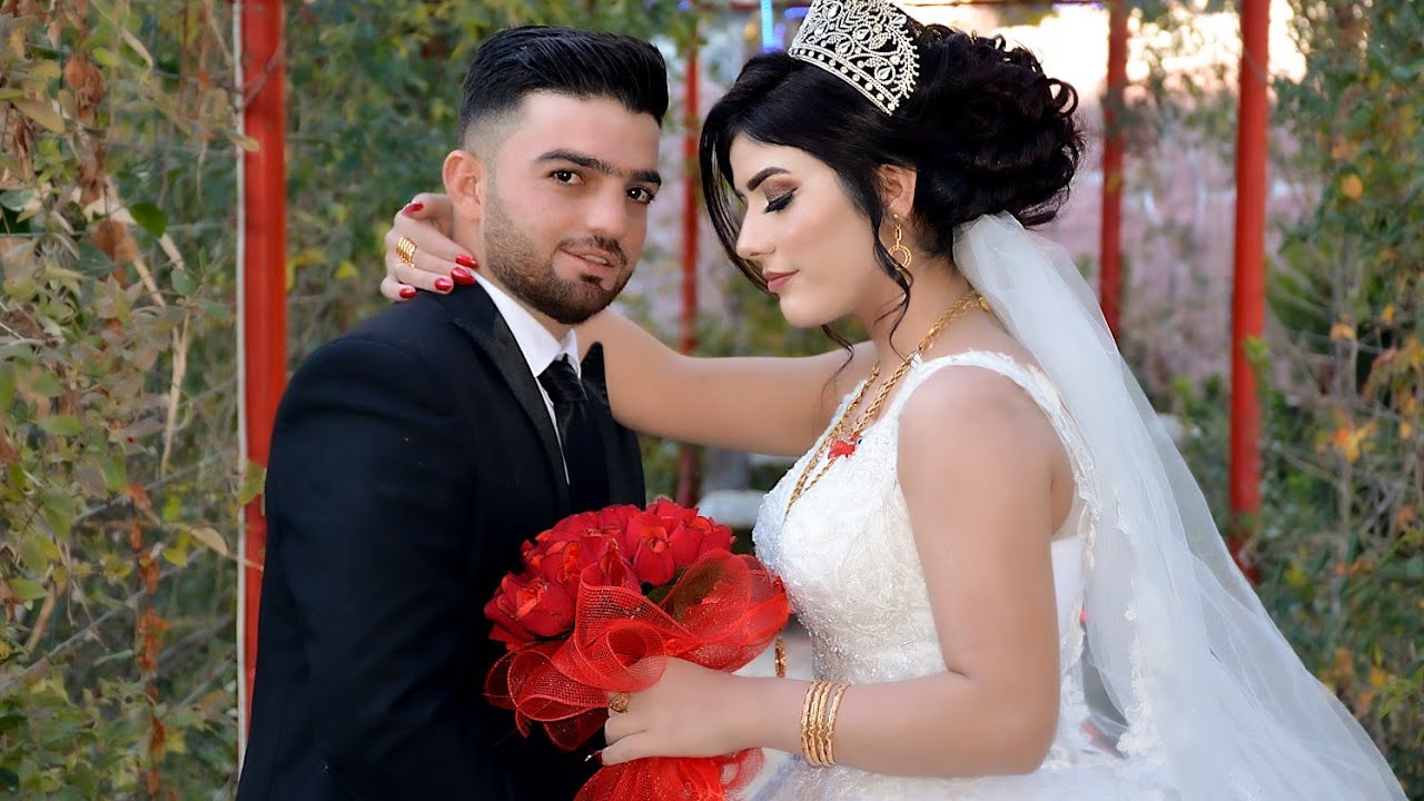 اعراس كوباني حفلة الزفاف خالد& لاجين من أهالي شيخ حيدرا اقيم الحفل في صالة نيروز رقم (7) فيديو سردار