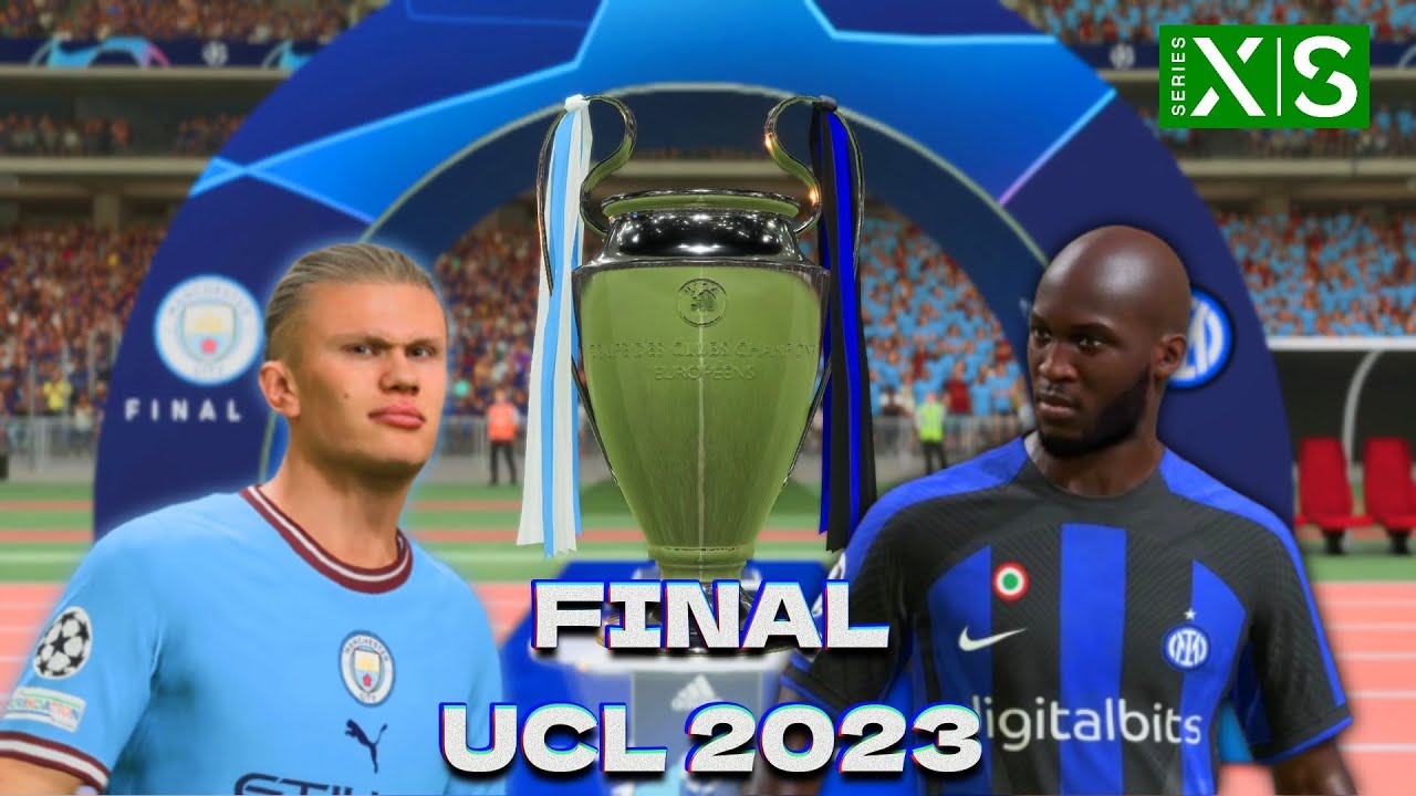 MANCHESTER CITY VS INTER FINAL DE LA UEFA CHAMPIONS LEAGUE| FIFA 23 XBOX SERIES S (GAMEPLAY)