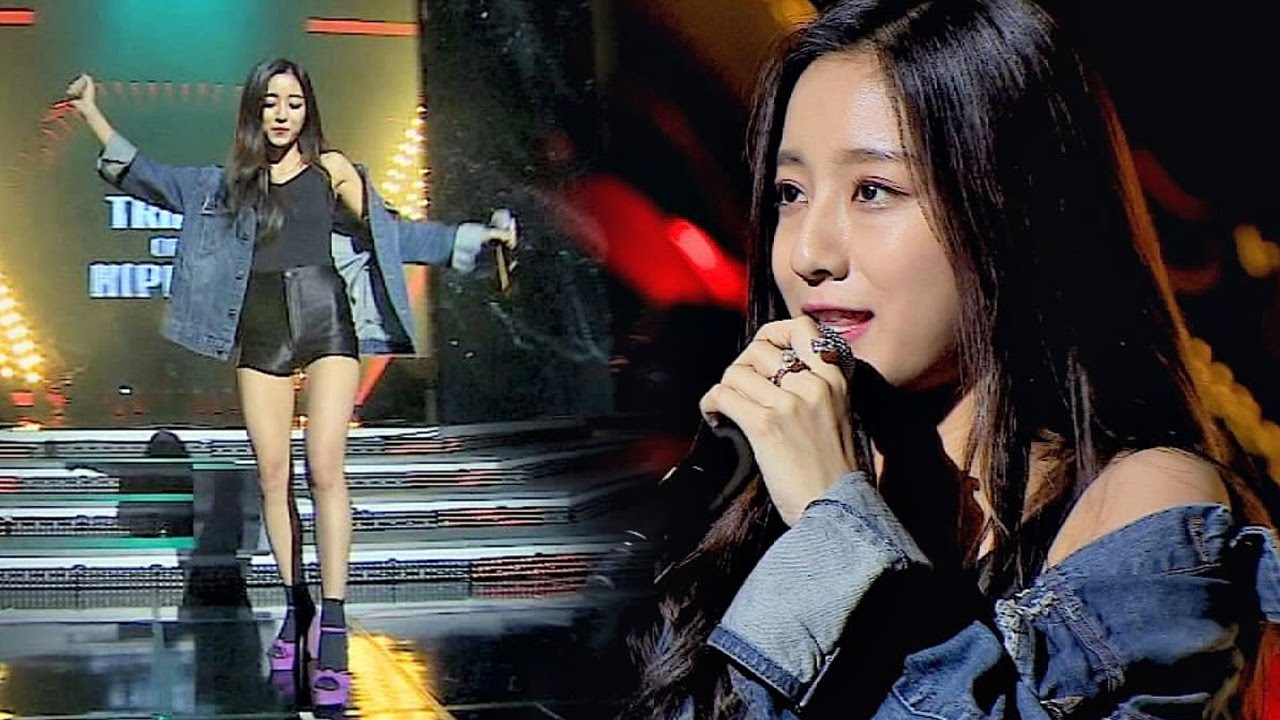 [풀버전] 대놓고 HI-LITE 디스?! 배우 강민아 '100'♪ 힙합의 민족 4회