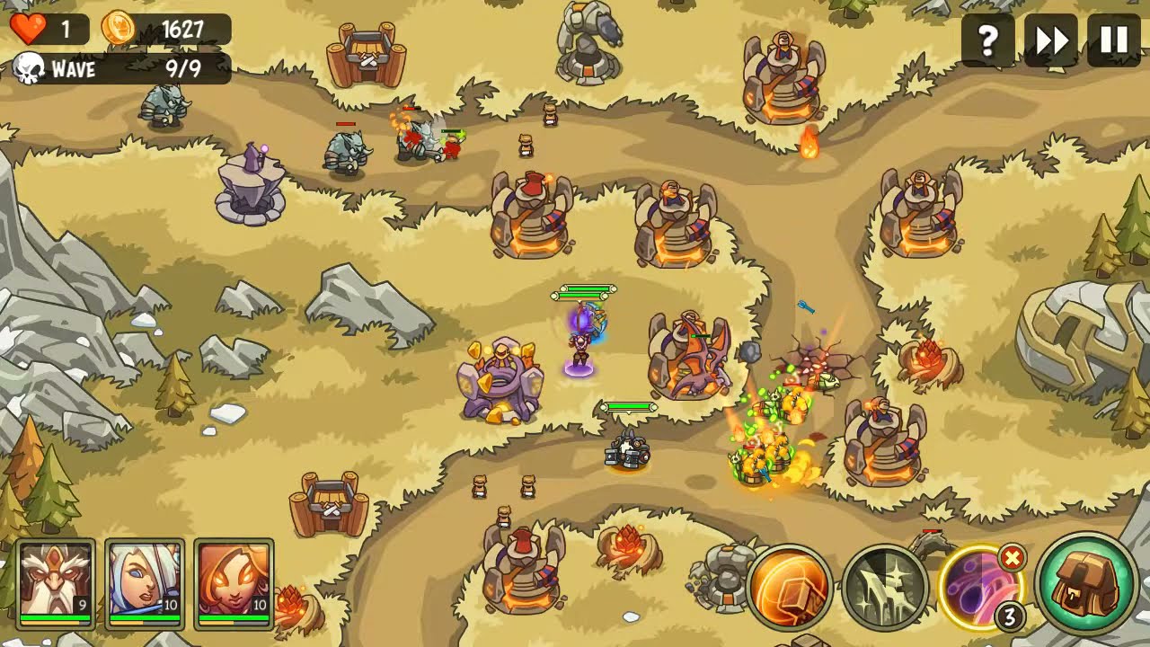 Empire Warriors TD. Map 16 Hell.