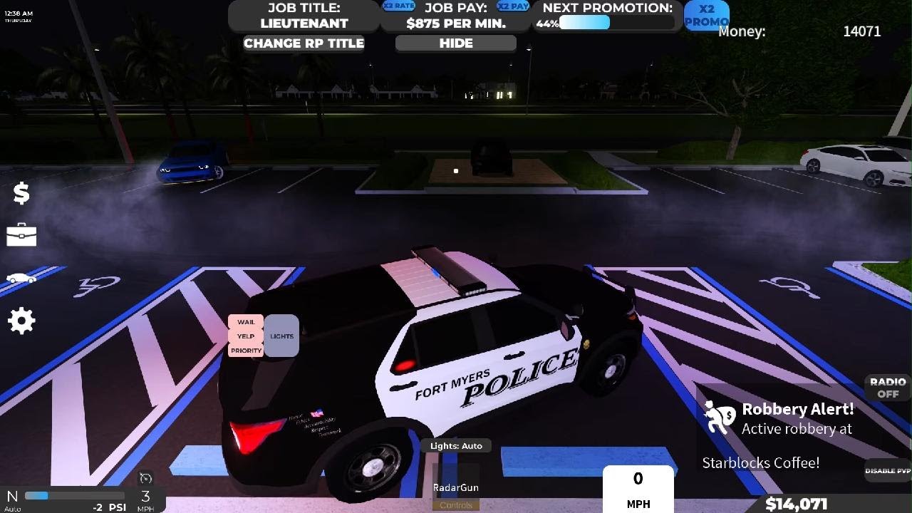 Doing a police rp in south west Florida/Roblox