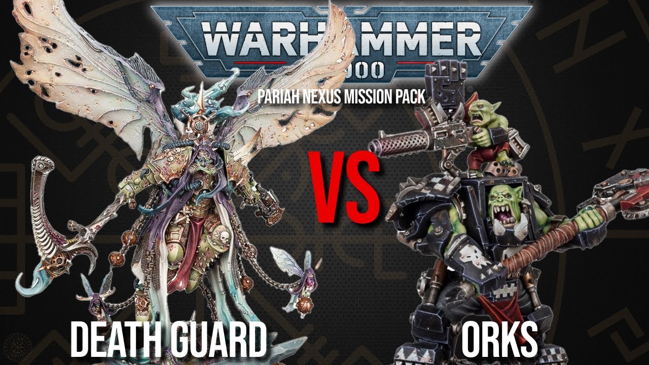 BRAND NEW Death Guard Vs Orks - Warhammer 40k 10th Edition