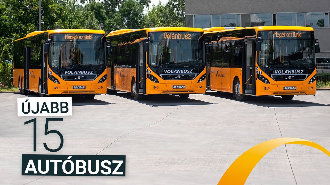Ismét új autóbuszokkal találkozhattok! 🚏🚍