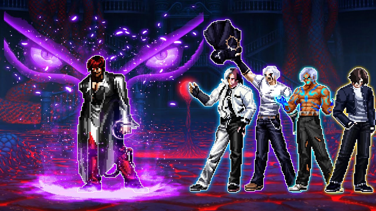Yagami AD VS Kyo Team | .M.U.G.E.N.