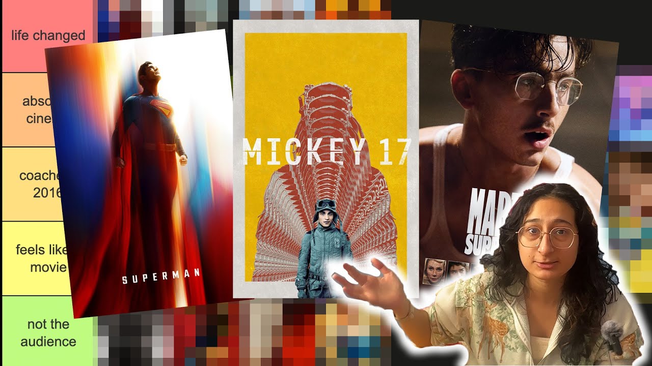 Ranking the 2025 releases I watched