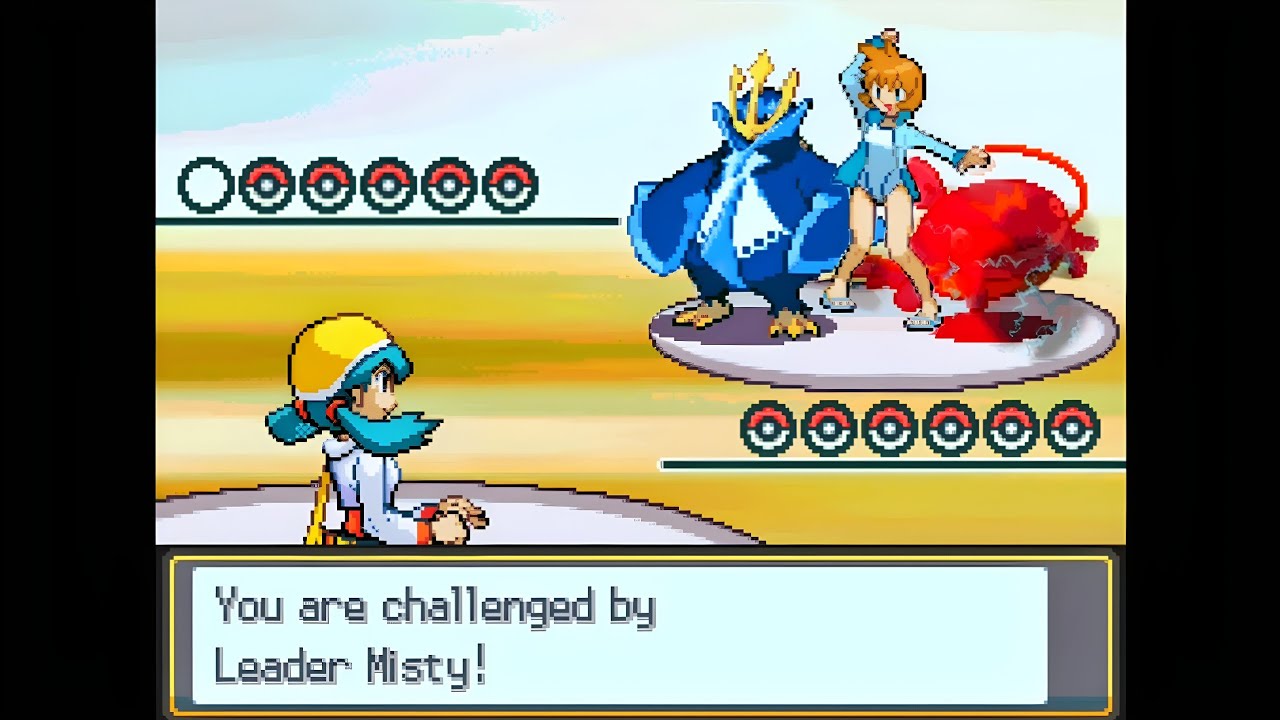 Pokemon Soothing Silver - Kanto Leader Misty @ Cerulean City, Postgame (Singles, Hard Mode)