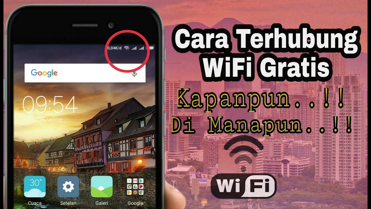 Kemanapun Kamu Pergi,Tetap Bisa Terhubung Wifi
