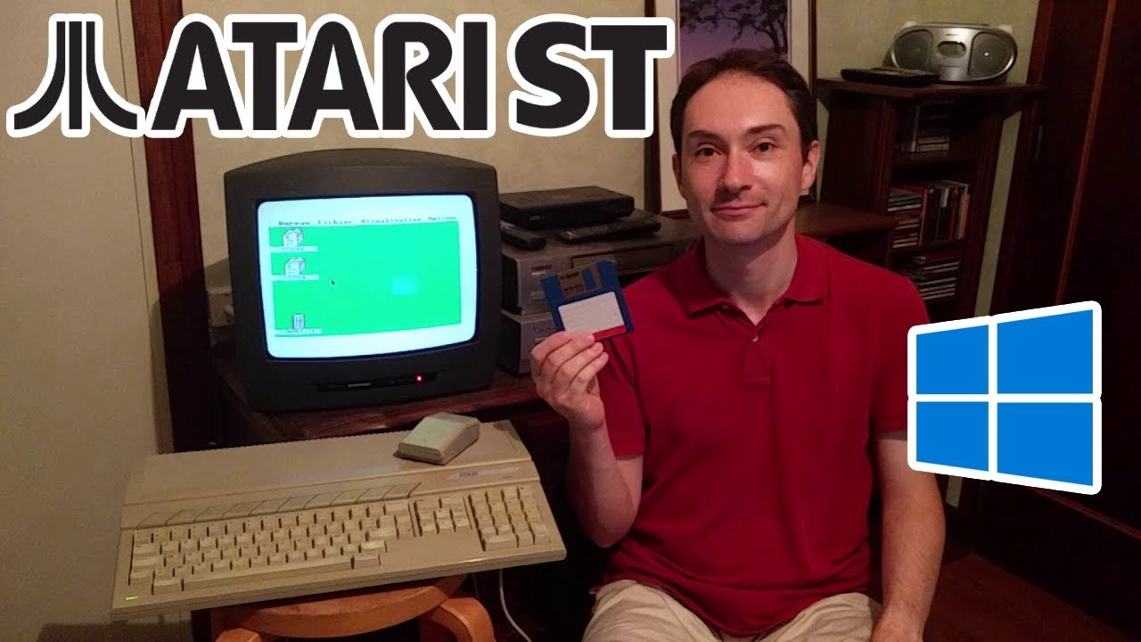 Télécharger un logiciel Atari ST avec un PC et une disquette