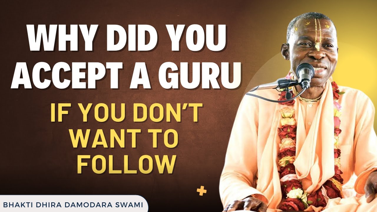Why Did You Accept a Guru If You Don't Want to Follow | SB 7.7.30–31 | Mumbai, India | Jan 17, 2026