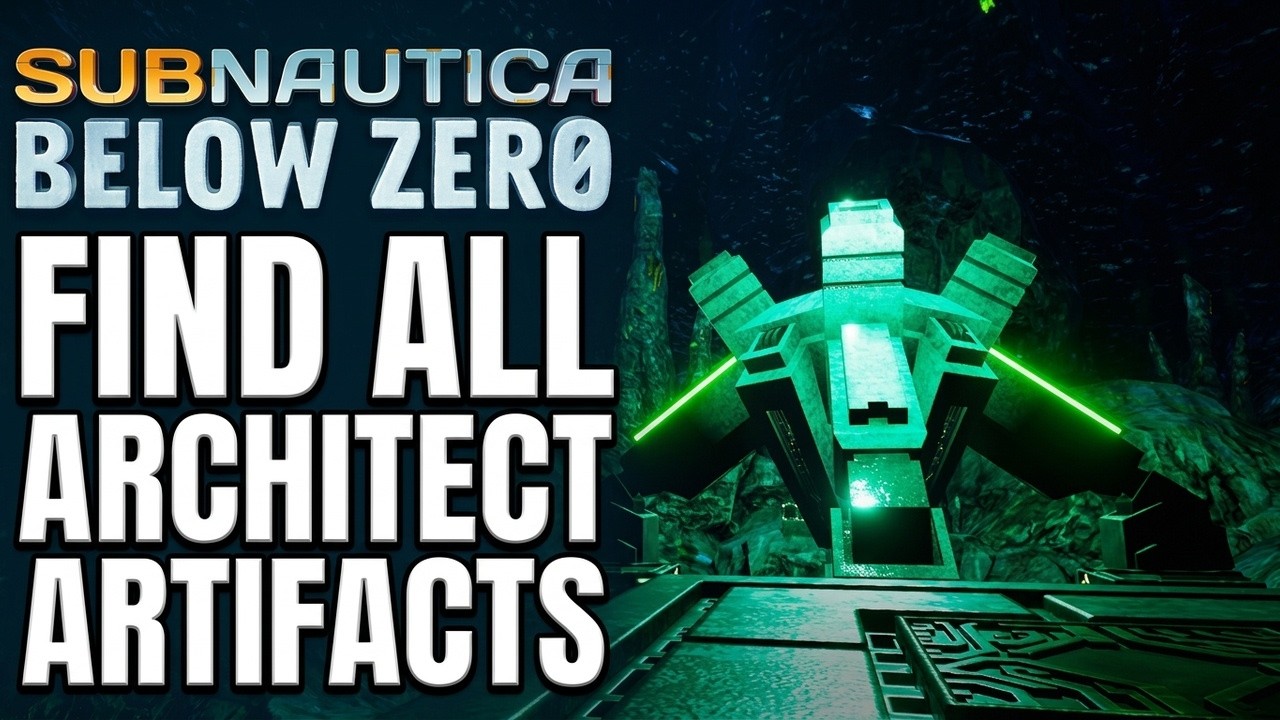 Every Architect Artifact Location 🔋&nbsp;Subnautica Below Zero Guide (Scan to find interesting Unlocks!)