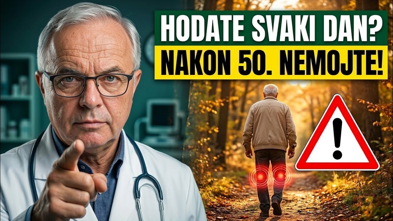 7 pogrešaka pri hodanju koje vam tiho uništavaju zdravlje!