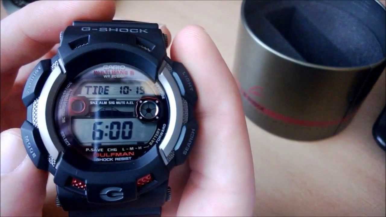 Casio G-Shock GW-9110-1er Gulfman quick view / szybki przegląd
